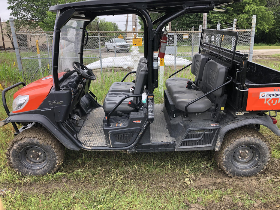 2021 Kubota RTV-X1140W-H Plastic Canopy, Windshield Acrylic Clear, LED Strobe Light, Wire Harness Kit, Back up Alarm