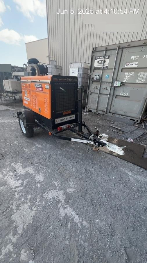 2022 Lincoln Electric Vantage 549X Crosslink Technology, Trailer Mounted, ES Decals, T3