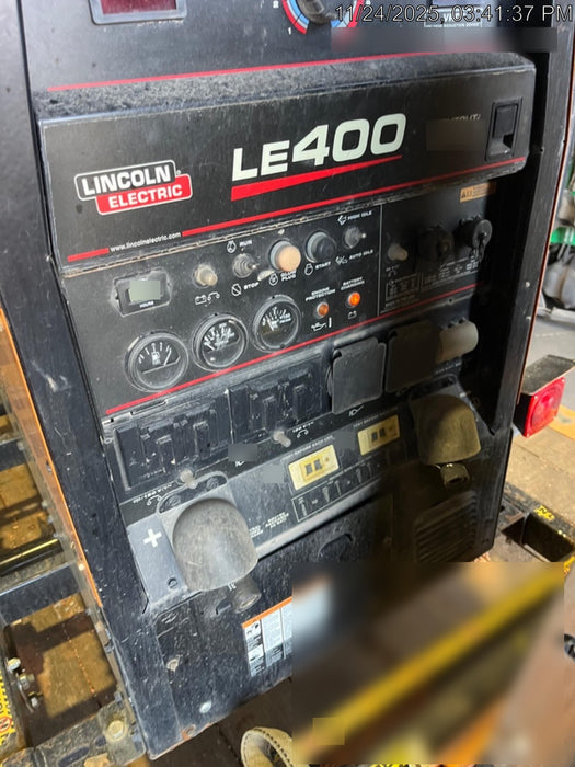 2022 Lincoln Electric LE400 Kubota V1505, Trlr, Cable Rack, Light Kit, ES Decals, T3