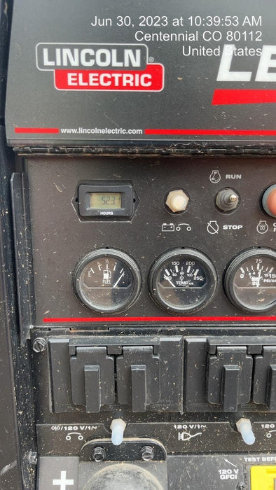 2022 Lincoln Electric LE400 Kubota V1505, Trlr, Cable Rack, Light Kit, ES Decals, T3