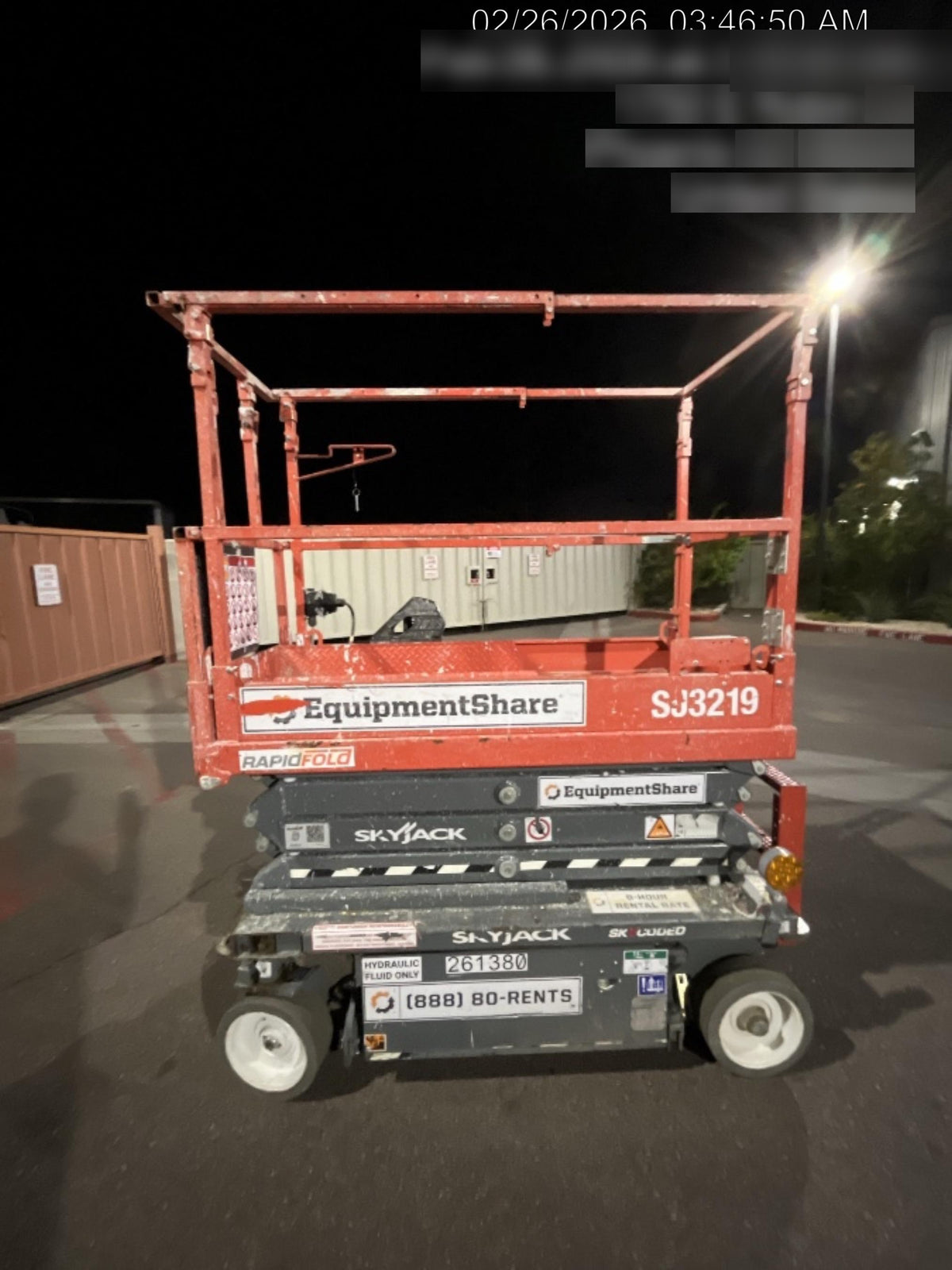 2022 SKYJACK SJ3219