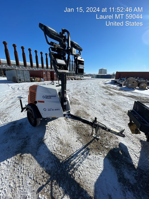 2023 Generac MLT2 Diesel, Flex Switch 120V Input, Powerzone Controller, (4) 320W LED Lights, 4kW Generator, 39.9 Gal Fuel Tank, 2" Ball, T3