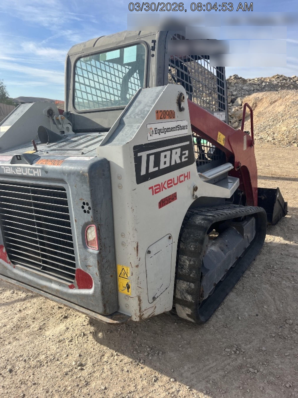 2020 TAKEUCHI TL8R2-R