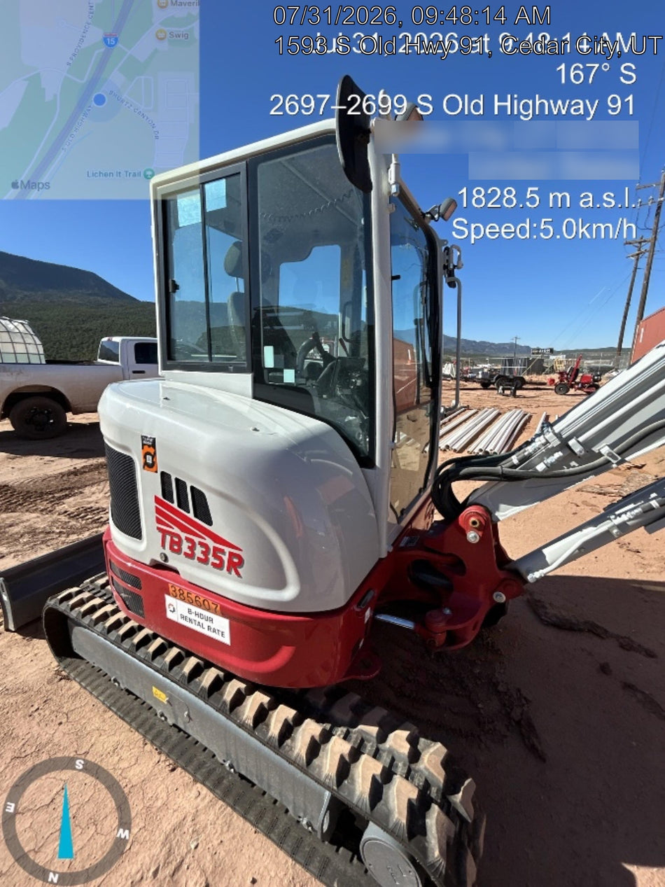2023 TAKEUCHI TB335R2-CR