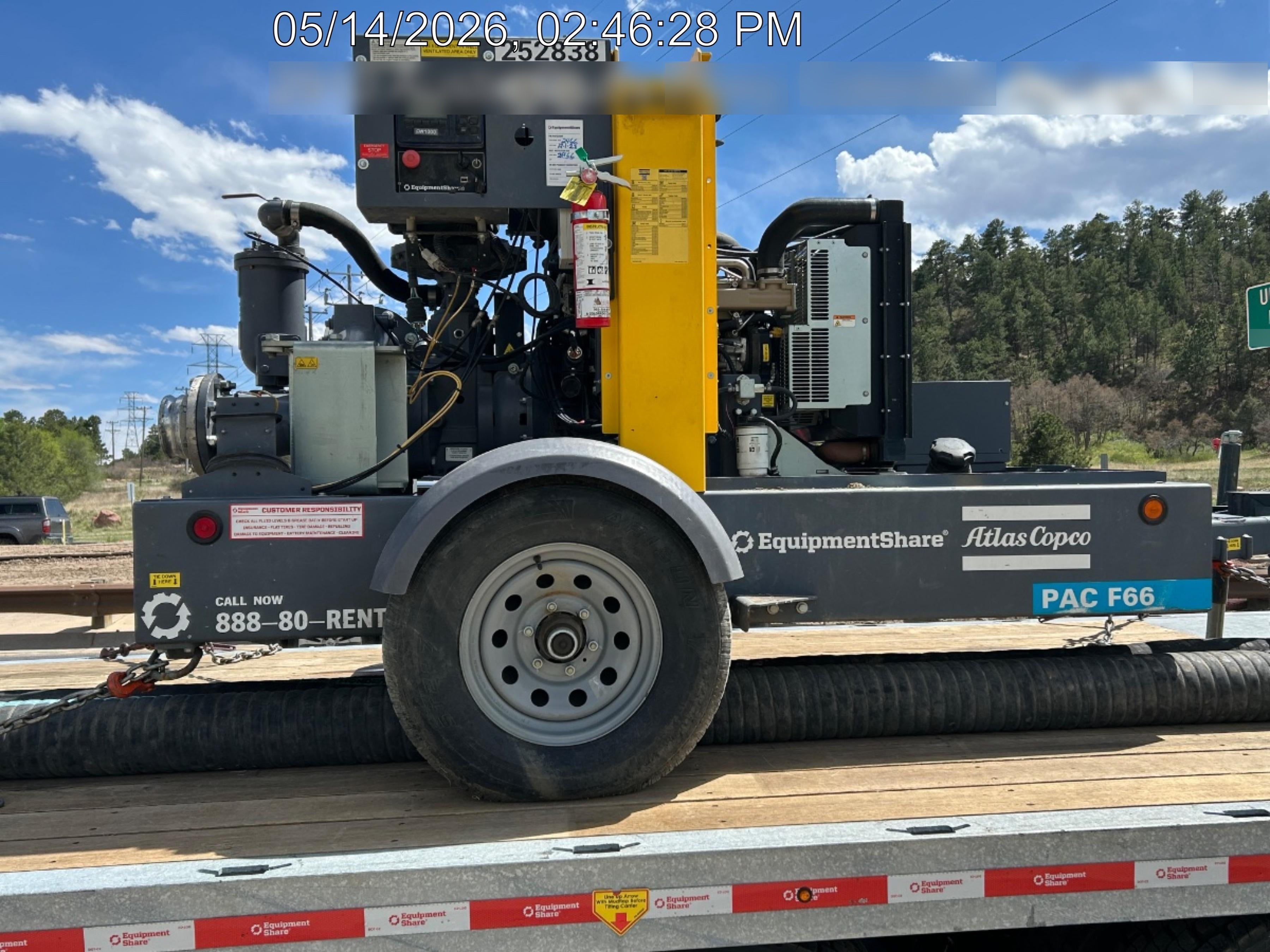 2022 ATLAS COPCO PAC F66 KD