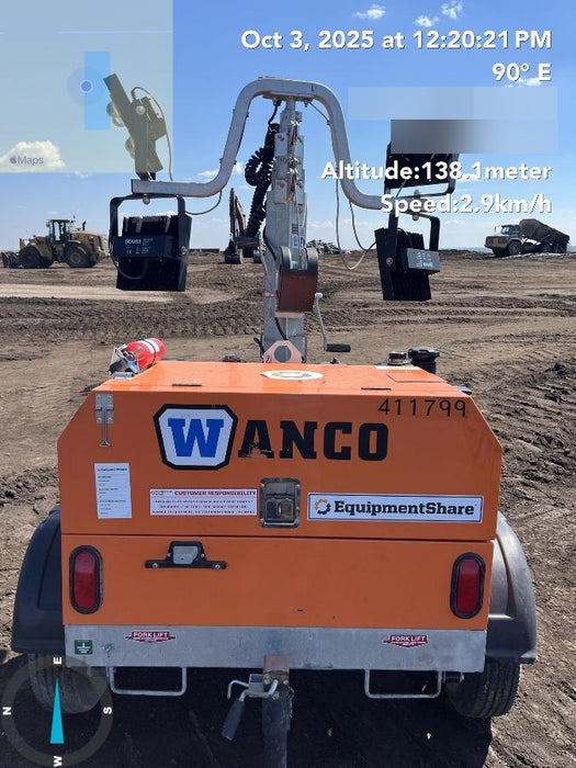 2024 Wanco WLTT-4MM4K Diesel, Deep Sea Controller, Shore Power Plug, Auto Start, (4) 350W LED Floodlights, 4kW Generator, 60 Gal Fuel Tank, 2" Ball, T3
