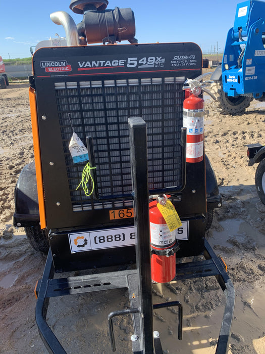 2021 Lincoln Electric Vantage 549X Ready Pak 3, ORANGE (includes trailer, cable rack, fender light kit)