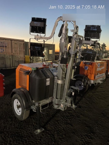 2024 Wanco WLTT-4MM4K Diesel, Deep Sea Controller, Shore Power Plug, Auto Start, (4) 350W LED Floodlights, 4kW Generator, 60 Gal Fuel Tank, 2" Ball, T3