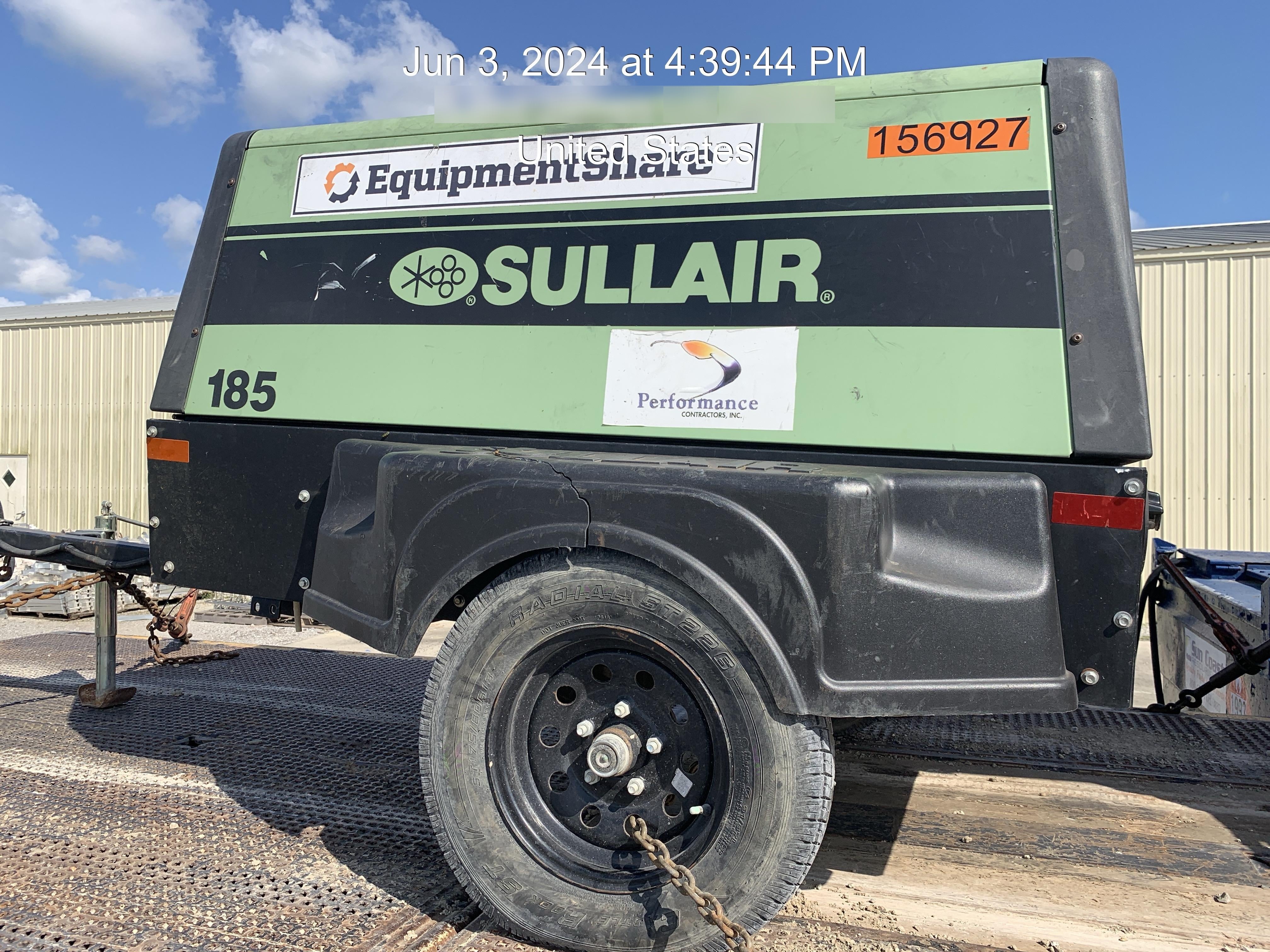 2021 SULLAIR 185D-DPQ KU4F