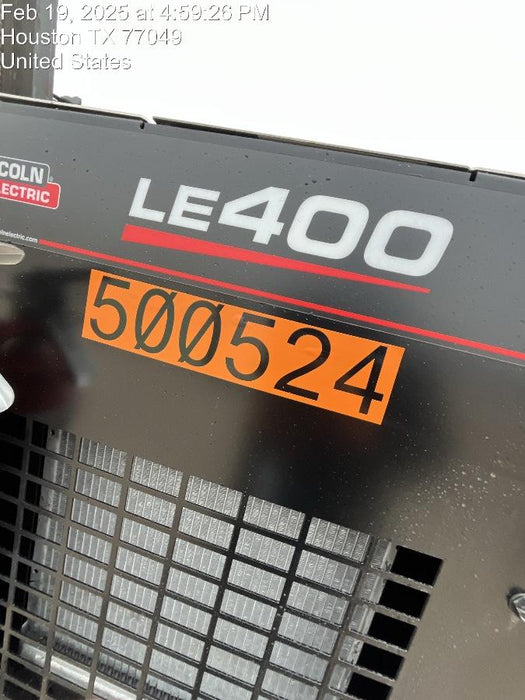 2025 LINCOLN ELECTRIC LE400