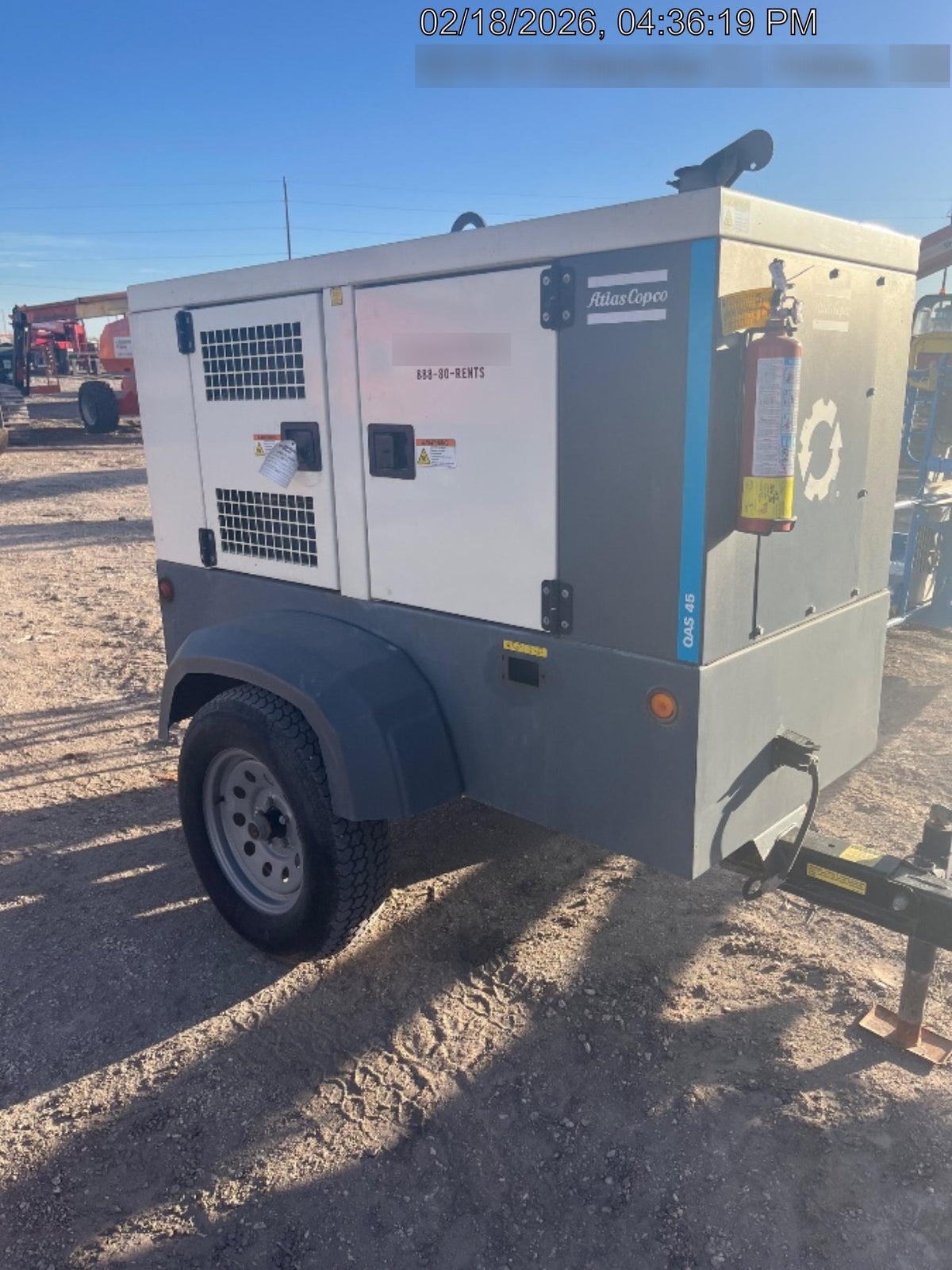 2023 ATLAS COPCO QAS45 CWK