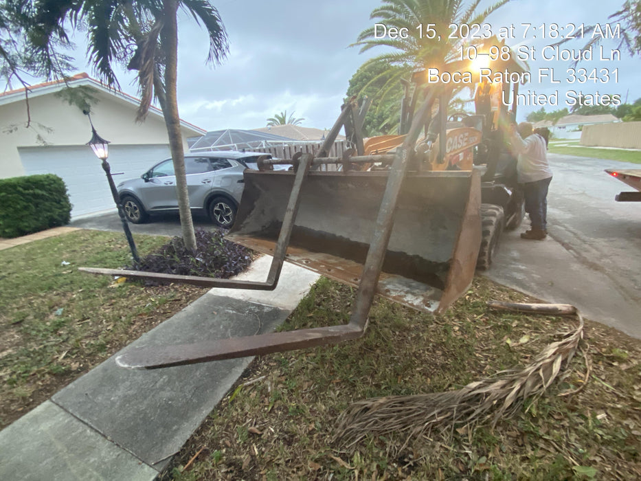 2014 WERK-BRAU 42" Forks - Backhoe