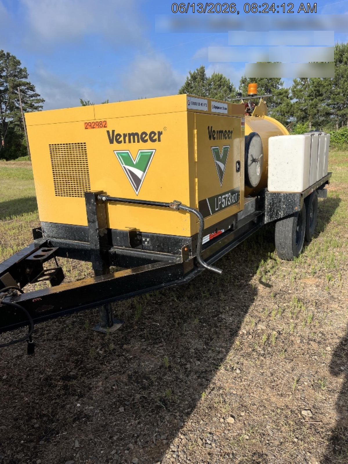2023 Vac-Tron LP573XDT T4 Koehler Diesel Engine, 500 Gallon Debris Tank, x2 100 Gallon Water Tanks