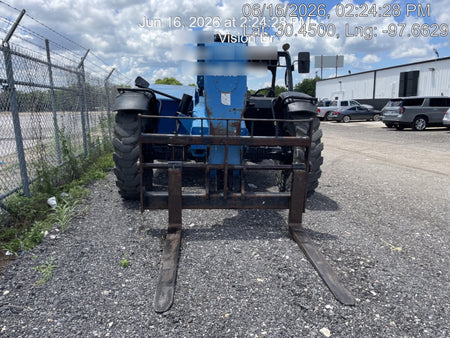 2018 Genie GTH-844 Genie GTH-844 w/ROPS, Work Lights, Solid Tires, RH Cab Mesh, Beacon, 60" Carriage and Forks