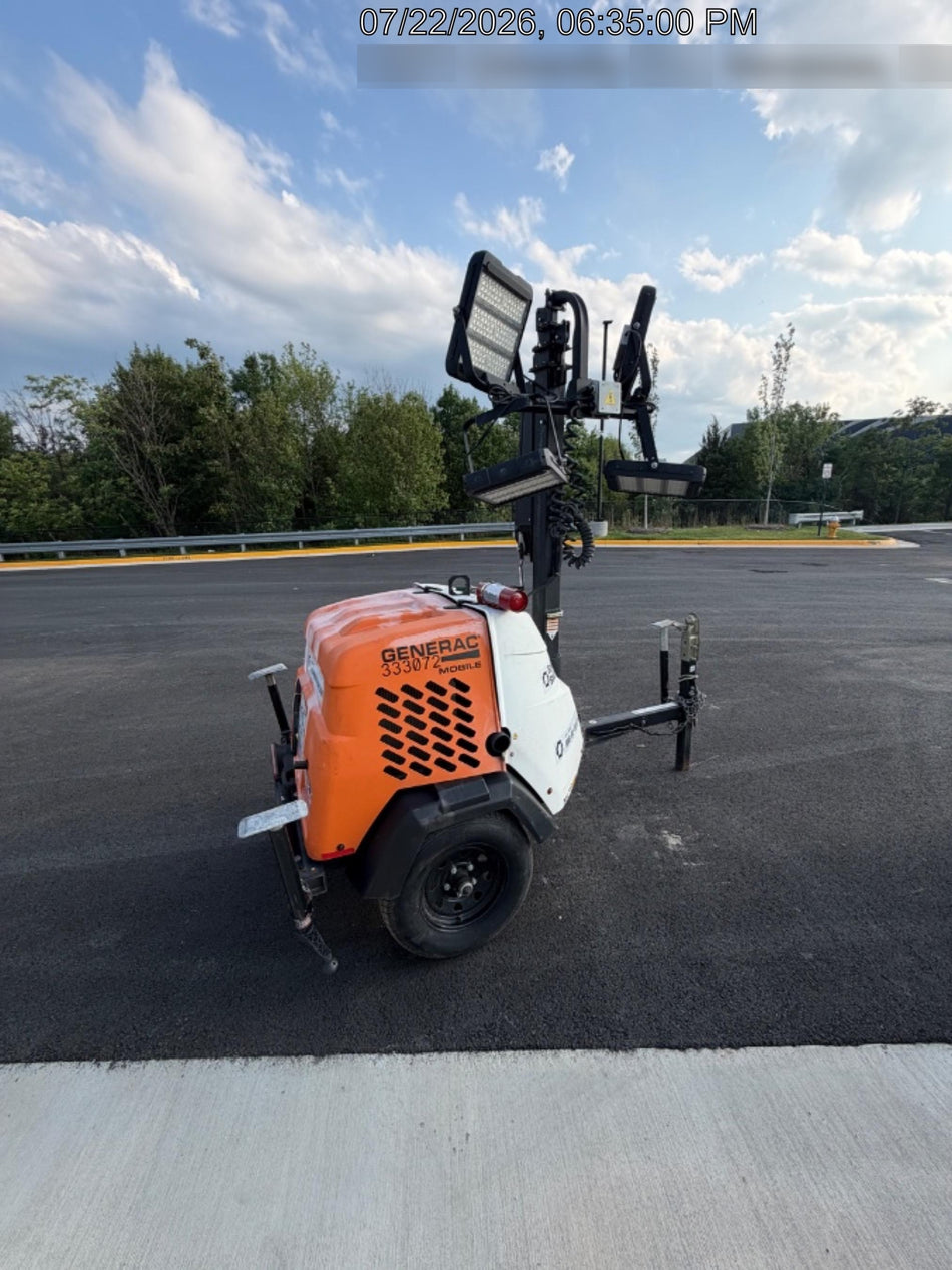 2023 Generac MLT2 Diesel, Flex Switch 120V Input, Powerzone Controller, (4) 320W LED Lights, 4kW Generator, 39.9 Gal Fuel Tank, 2" Ball, T3
