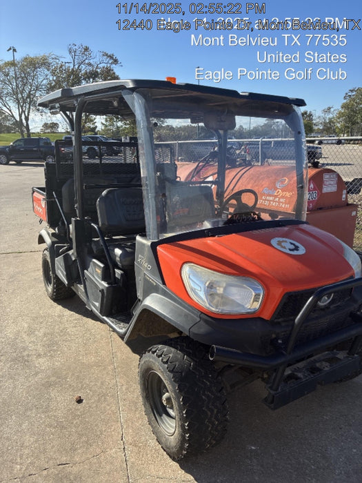 2021 Kubota RTV-X1140W-H Plastic Canopy, Windshield Acrylic Clear, LED Strobe Light, Wire Harness Kit, Back up Alarm