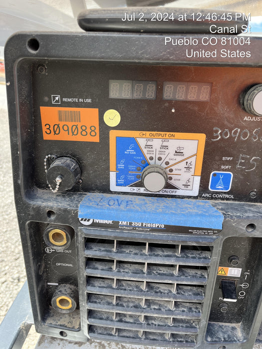 2023 MILLER ELECTRIC XMT 350