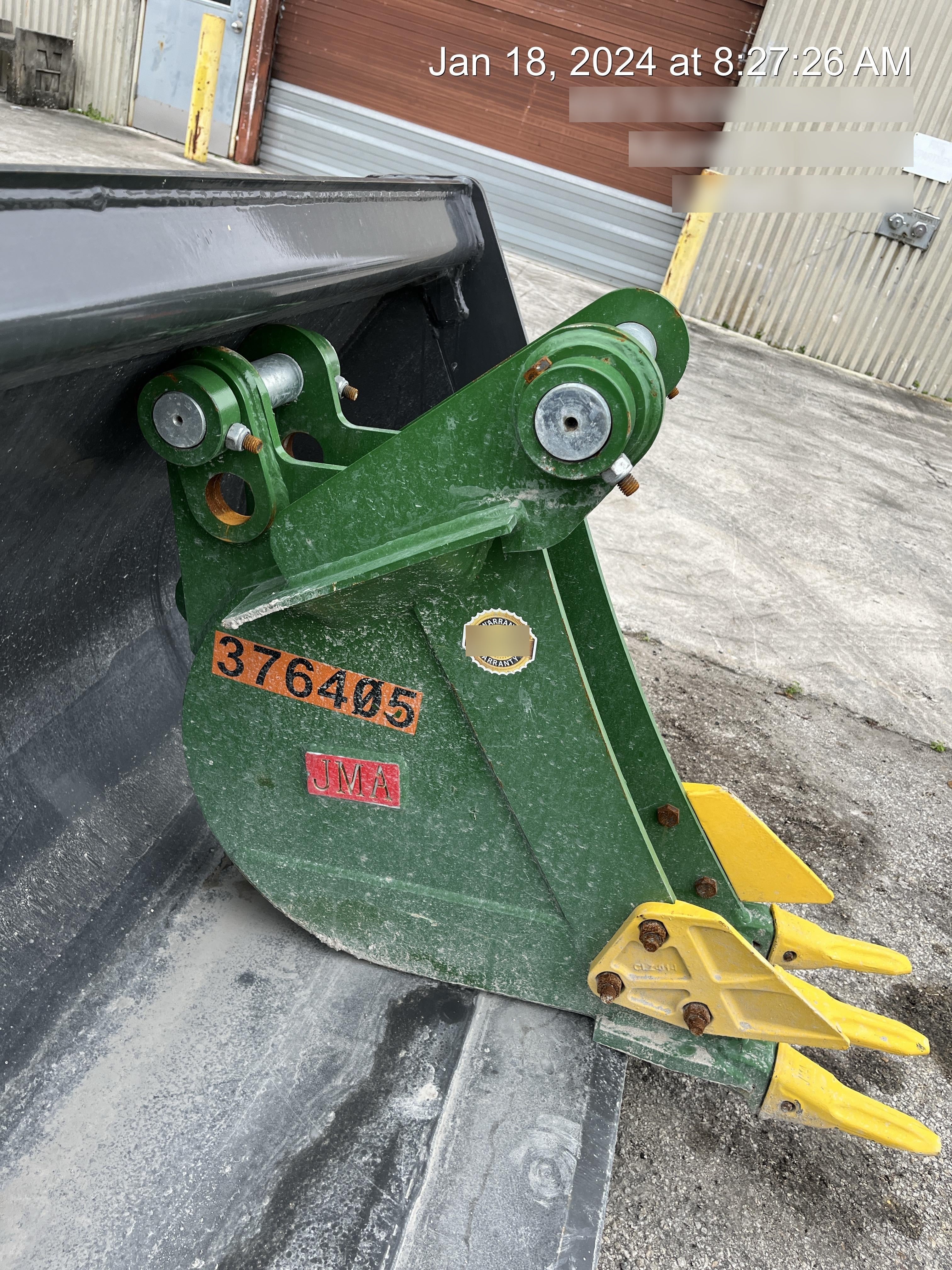 2023 JMA ATTACHMENTS 8" Cribbing Bucket - JMA