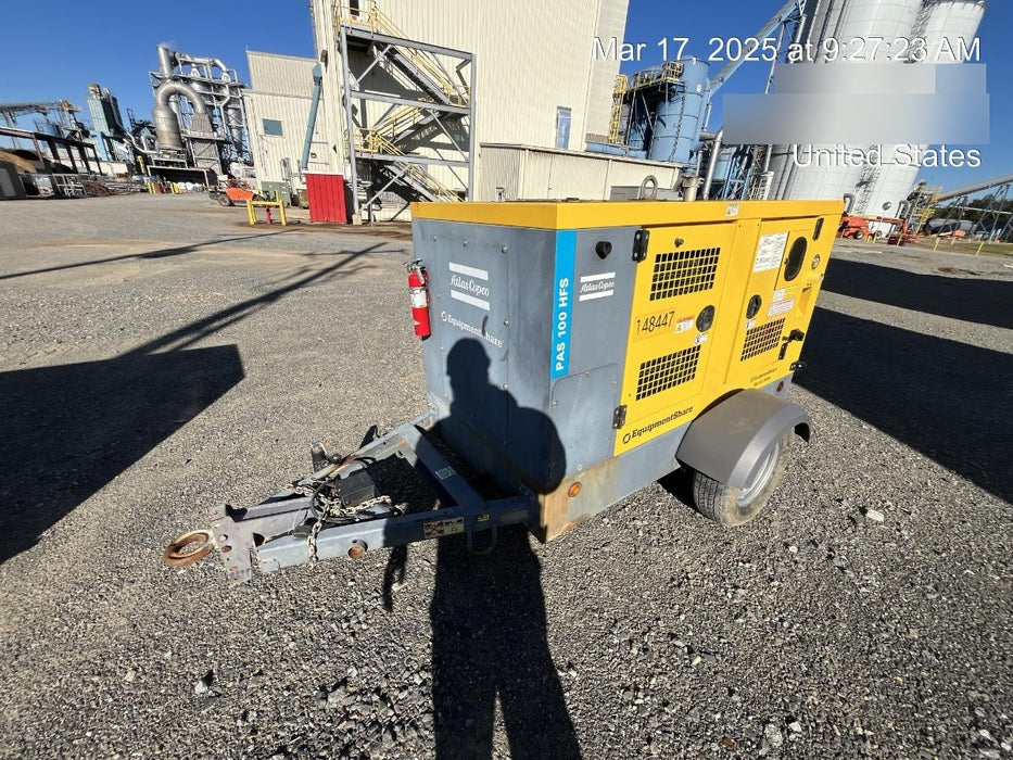 2021 ATLAS COPCO PAS 100 HF CS Enclosed