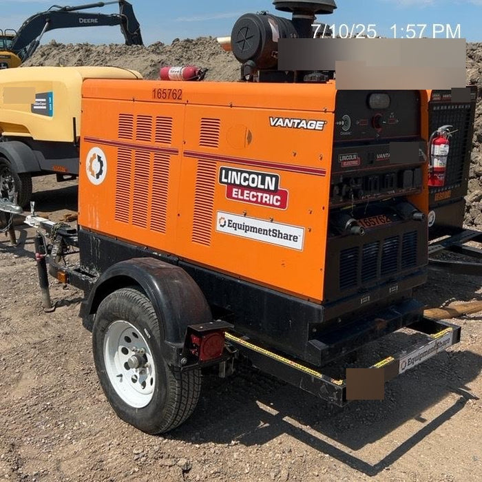2021 Lincoln Electric Vantage 549X Ready Pak 3, ORANGE (includes trailer, cable rack, fender light kit)