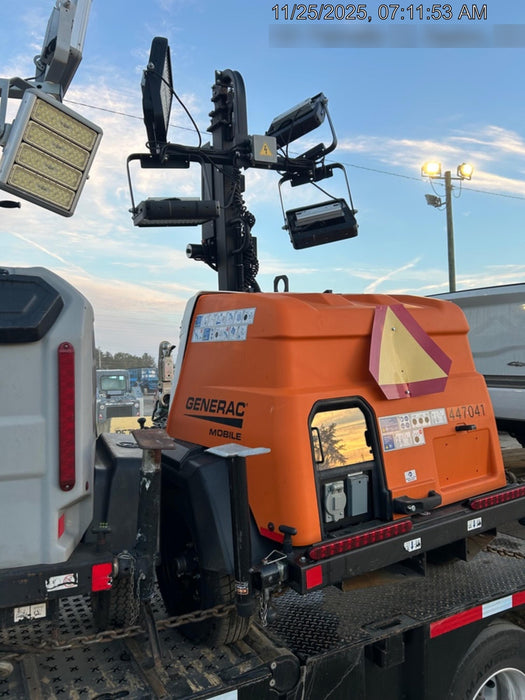 2024 Generac MLT6SKDS-STD4 ELEC WINCH Diesel, Electric Winch Mast, Powerzone Controller, (4) 320W LED Lights, 4kW Generator, 39.9 Gal Fuel Tank, 2" pintle, T3