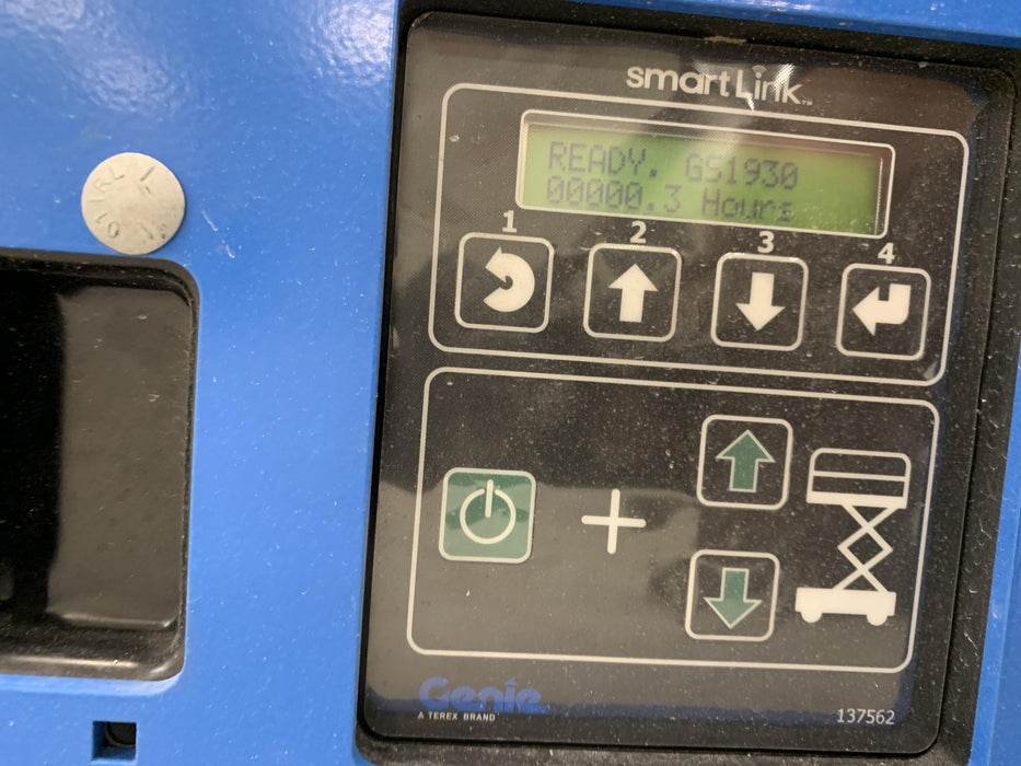 2020 Genie GS-1930 Solid Non Marking Tires, Beacon, Folding rails with half height swing gate