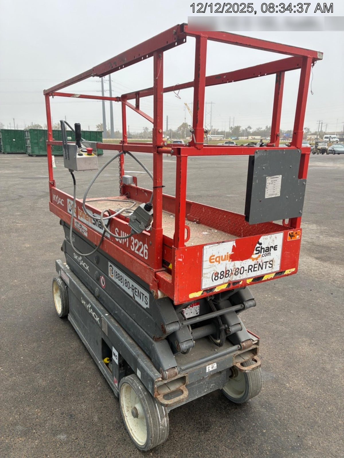2019 Skyjack SJIII-3226 Skyjack SJIII3226 Standard w/Trojan Batteries