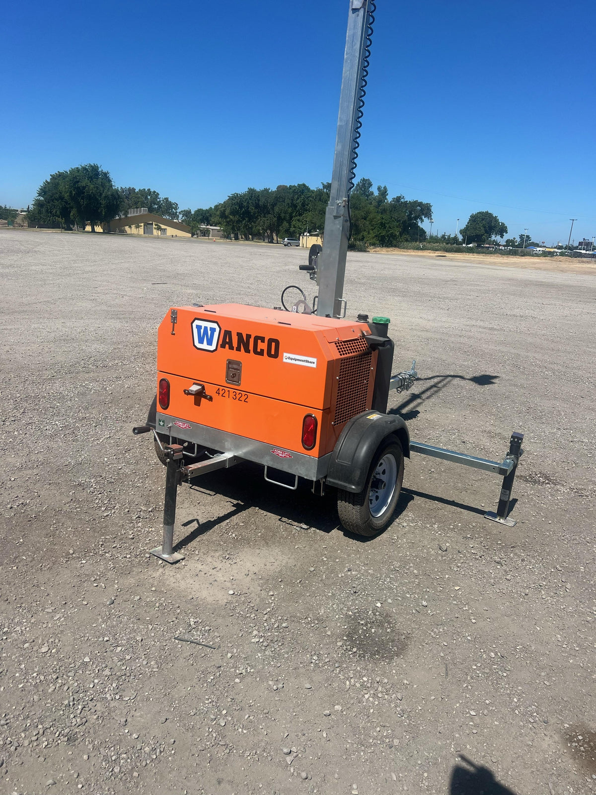 2024 Wanco WLTT-4MM4K Diesel, Deep Sea Controller, Shore Power Plug, Auto Start, (4) 350W LED Floodlights, 4kW Generator, 60 Gal Fuel Tank, 2" Ball, T3