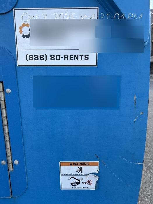 2018 Genie GTH-1056 Genie GTH-1056 w/ROPS, Work Lights, Solid Tires, RH Cab Mesh, Beacon, 60" Carriage and Forks