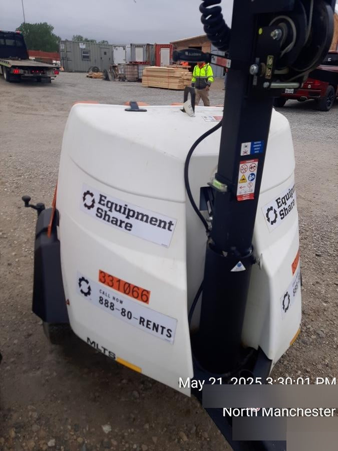 2023 Generac MLT2 Diesel, Flex Switch 120V Input, Powerzone Controller, (4) 320W LED Lights, 4kW Generator, 39.9 Gal Fuel Tank, 2" Ball, T3