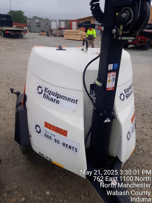 2023 Generac MLT2 Diesel, Flex Switch 120V Input, Powerzone Controller, (4) 320W LED Lights, 4kW Generator, 39.9 Gal Fuel Tank, 2" Ball, T3