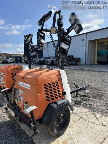 2024 Generac MLT2 Diesel, Flex Switch 120V Input, Powerzone Controller, 
(4) 320W LED Lights, 4kW Generator, 39.9 Gal Fuel Tank, 2" Ball, T3
