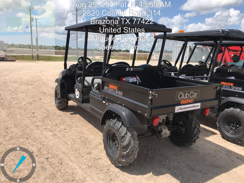 2021 Club Car CA1700D Canopy, Diesel, 4 Passenger