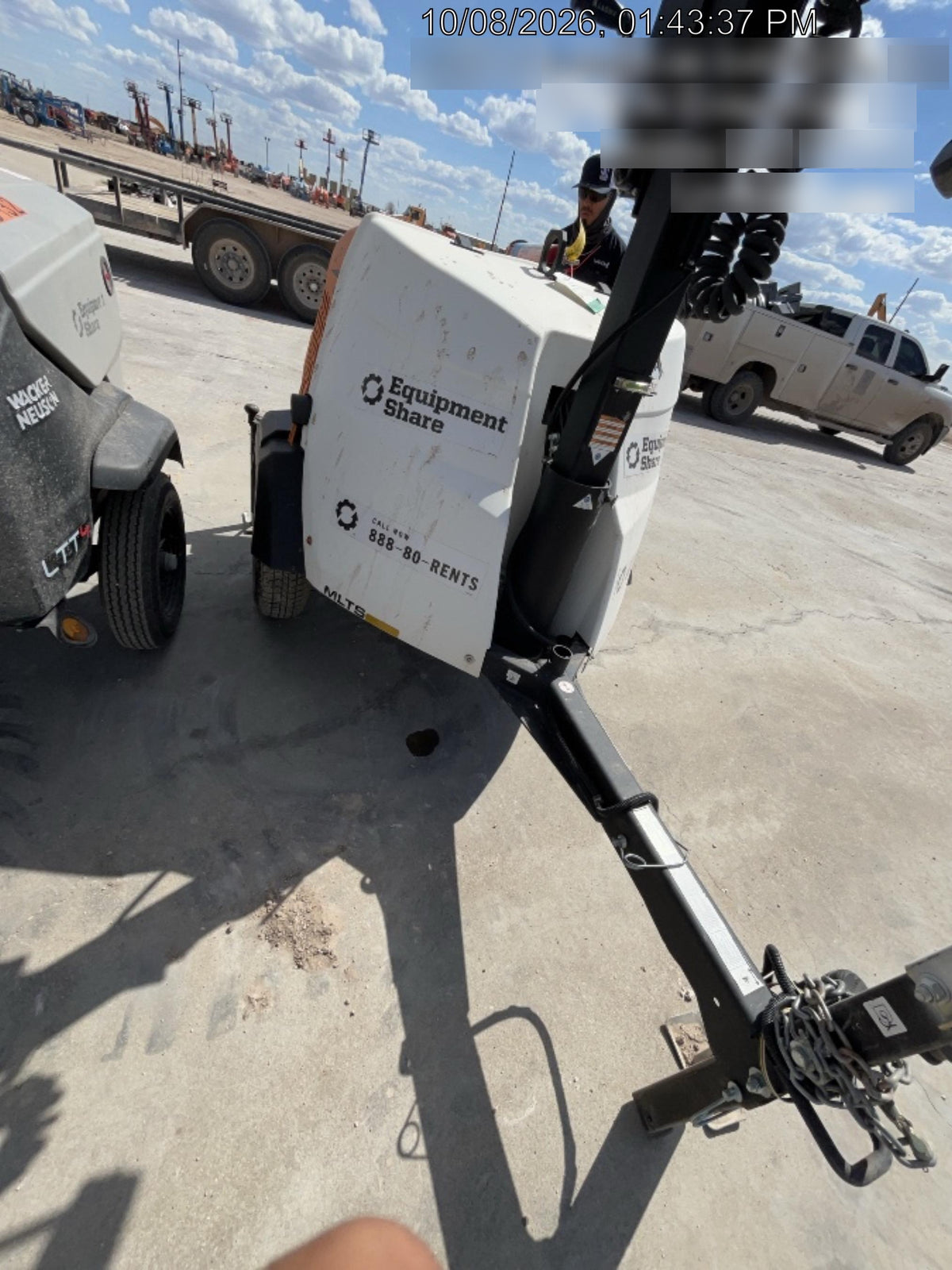 2023 Generac MLT2 Diesel, Flex Switch 120V Input, Powerzone Controller, (4) 320W LED Lights, 4kW Generator, 39.9 Gal Fuel Tank, 2" Ball, T3