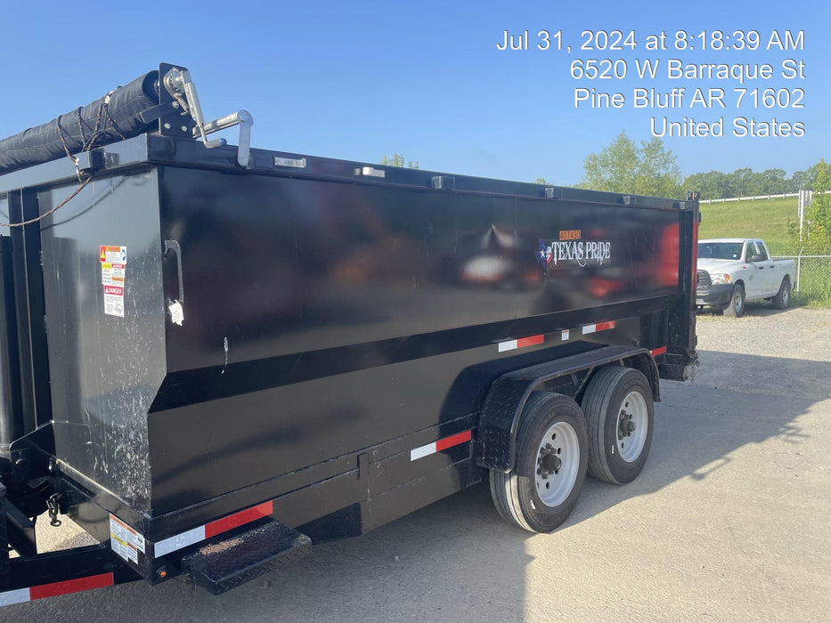 2024 TEXAS PRIDE TRAILERS DT714416KBP