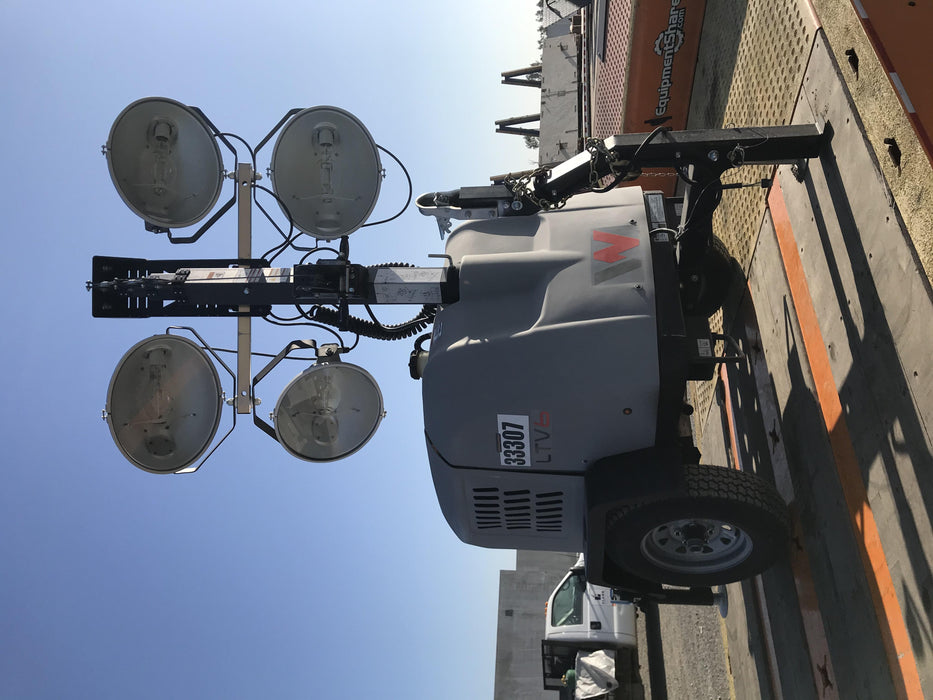 2019 Wacker Neuson LTV6L-MH Wacker Neuson LTV6L Mobile Light Tower w/Fuel Level Sensor Installed