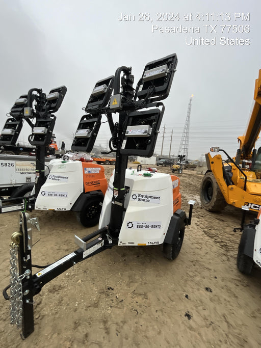 2023 Generac MLT2 Diesel, Flex Switch 120V Input, Powerzone Controller, 
(4) 320W LED Lights, 4kW Generator, 39.9 Gal Fuel Tank, 2" Ball, T3