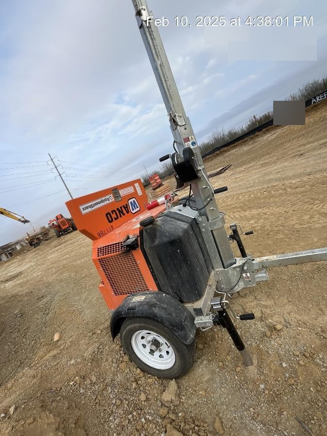 2024 Wanco WLTT-4MM4K Diesel, Deep Sea Controller, Shore Power Plug, Auto Start, (4) 350W LED Floodlights, 4kW Generator, 60 Gal Fuel Tank, 2" Ball, T3