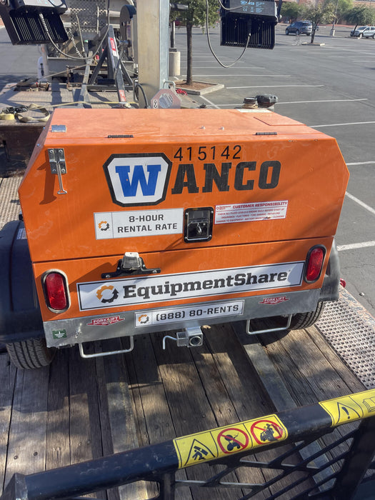 2024 Wanco WLTT-4MM4K Diesel, Deep Sea Controller, Shore Power Plug, Auto Start, (4) 350W LED Floodlights, 4kW Generator, 60 Gal Fuel Tank, 2" Ball, T3