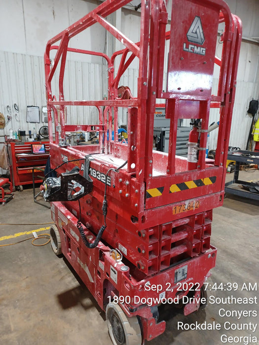 2021 Lgmg AS1932E Electric Drive, Solid Non Marking Tires, Dual Beacons