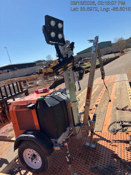 2023 Wanco WLTT-4MM4K Diesel, Deep Sea Controller, Shore Power Plug, Auto Start, (4) 350W LED Floodlights, 4kW Generator, 60 Gal Fuel Tank, 2" Ball, T3