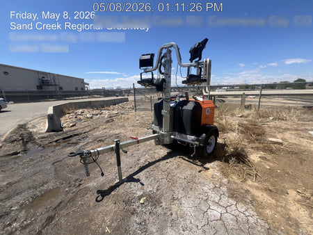 2024 Wanco WLTT-4MM4K Diesel, Deep Sea Controller, Shore Power Plug, Auto Start, (4) 350W LED Floodlights, 4kW Generator, 60 Gal Fuel Tank, 2" Ball, T3