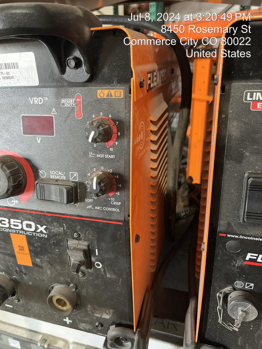 2023 LINCOLN ELECTRIC FLEXTEC 350X