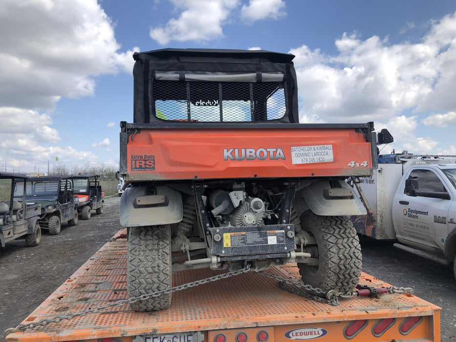 2019 Kubota RTV-X900 4wd Utility Cart, 2 Seat, Diesel, LED Strobe, Windshield Tempered Glass, Plastic Canopy, Wire Harness Kit, Backup Alarm