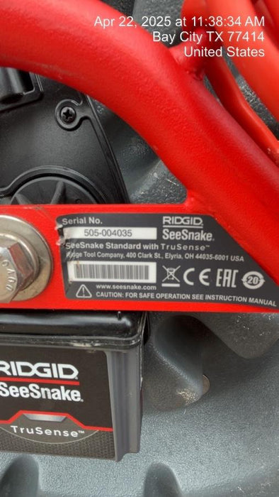 2020 RIDGID 63613