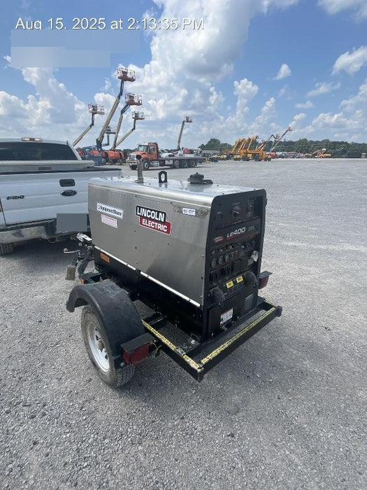 2024 Lincoln Electric LE400 Kubota V1505, Trlr, Cable Rack, Light Kit, ES Decals, T3