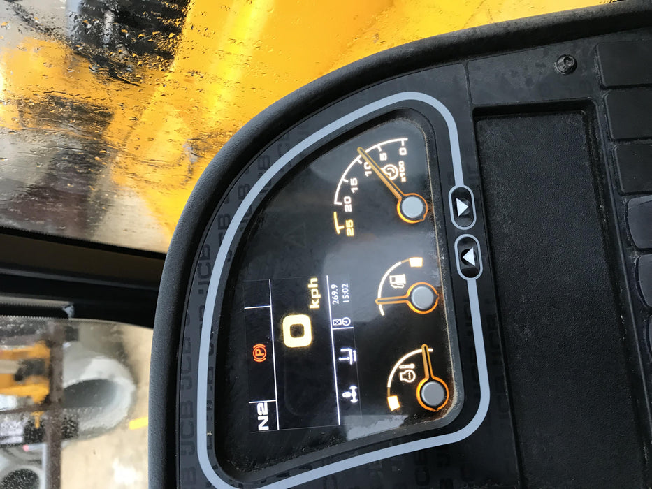 2020 JCB 509-42 Cab/Heat/Air, Solid Tires, Work Lights, Beacon, Aux Hydraulics, Back up Alarm, Lifting Eye, ES Decals
