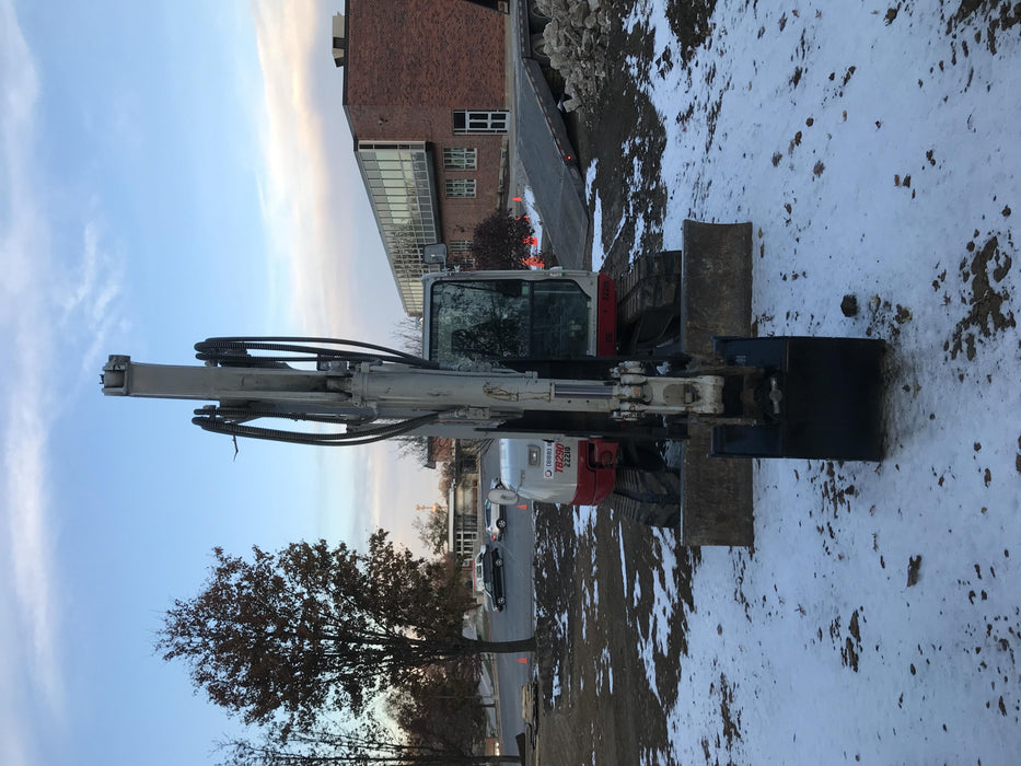 2019 Takeuchi TB290 Takeuchi TB290 Cab/Heat/AC w/Rubber Tracks, Auxiliary Hydraulics, Dozer Blade, Manual QC, 18/24/36" Buckets, Hydraulic Thumb Installed