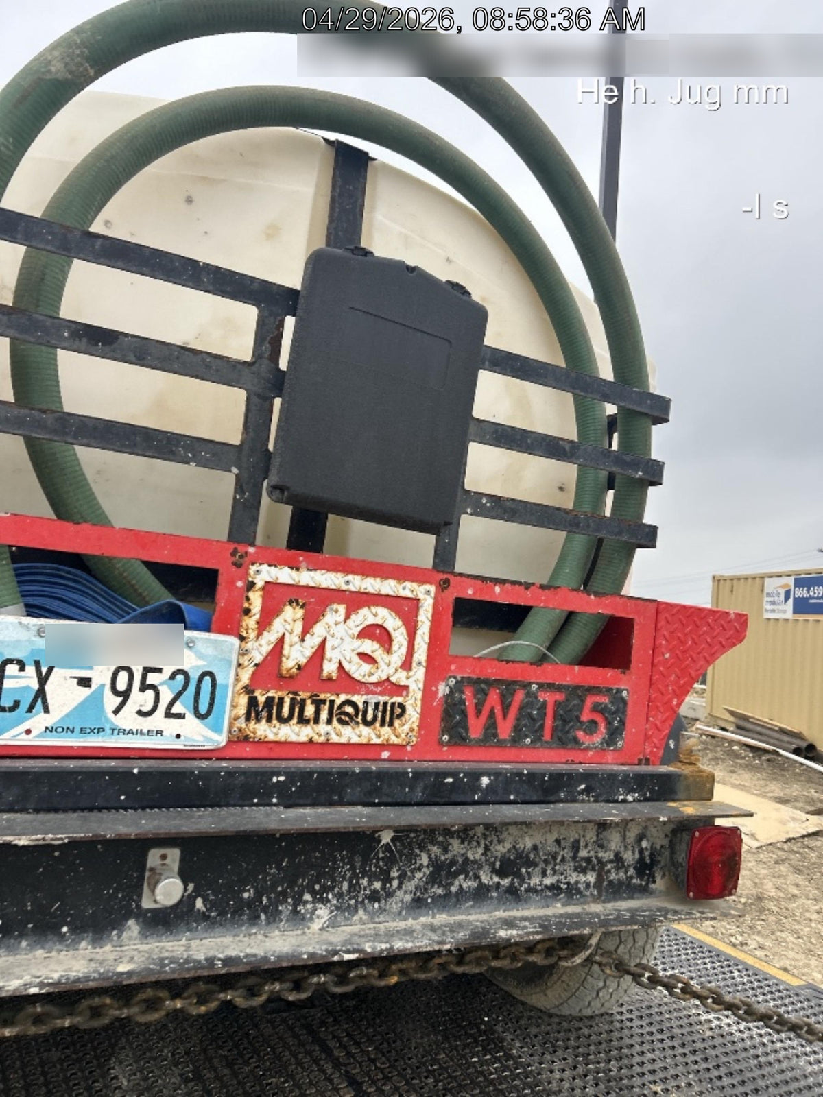 2020 MULTIQUIP WT5C