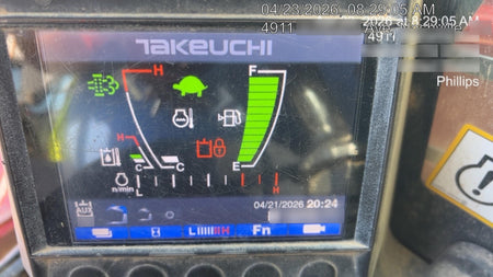 2020 TAKEUCHI TL8R2-CR